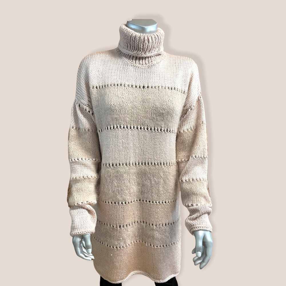 Cozy Cream Turtleneck Sweater